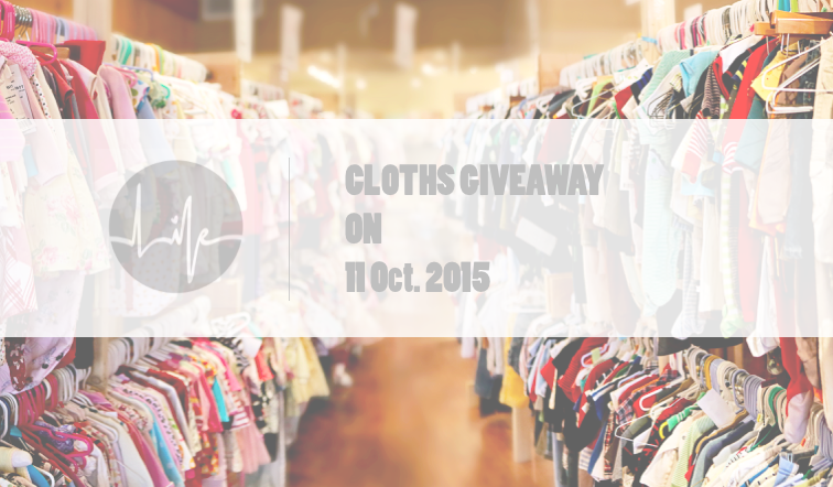Clothes giveaway